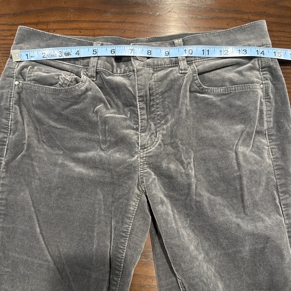 Ann Taylor Women’s 4 Gray Modern Skinny Corduroy Pants Stretch - Picture 5 of 7